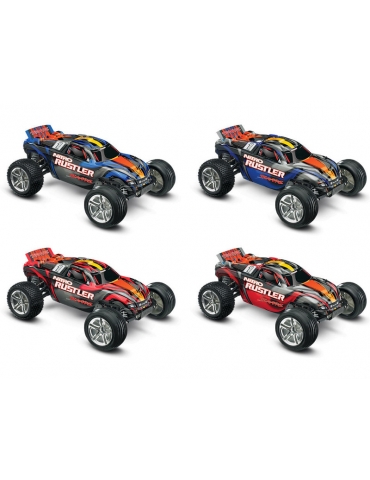 Traxxas Nitro Rustler 1:10 TQi Red