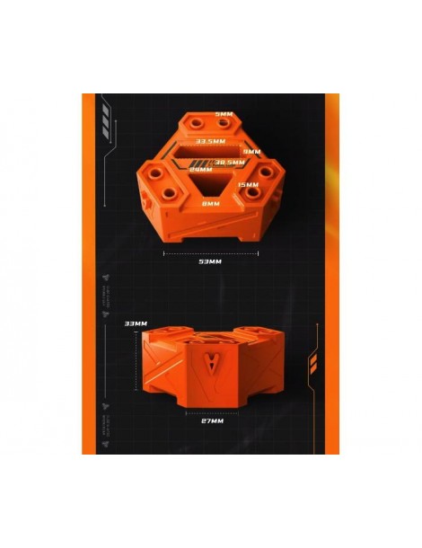 JAKEMY Cube-shaped Magnetizer / Demagnetizer