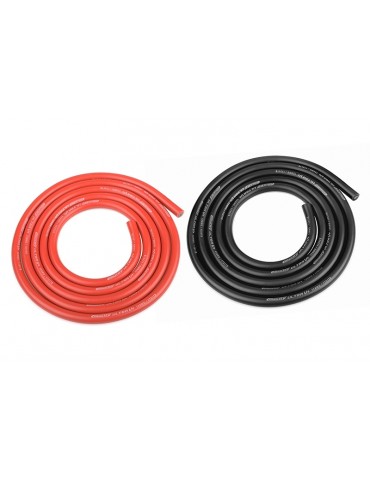 Ultra V+ Silicone Wire - Super Flexible - Black and Red - 12AWG - 1731 / 0.05 Strands - OD