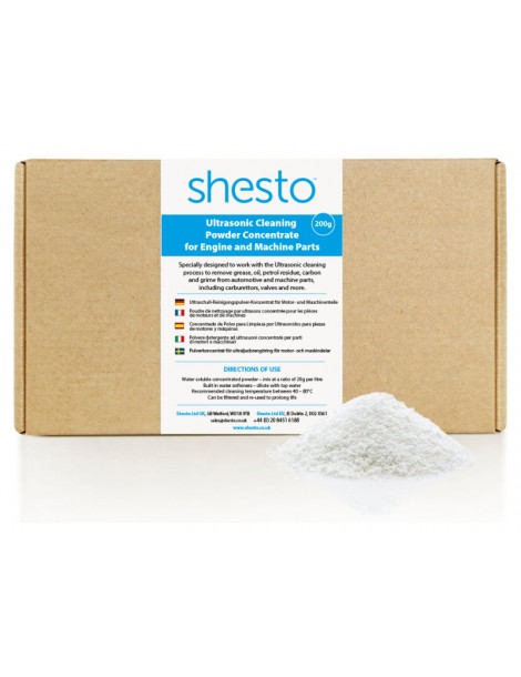 Shesto Ultrasonic Cleaning Powder for Engines 200g