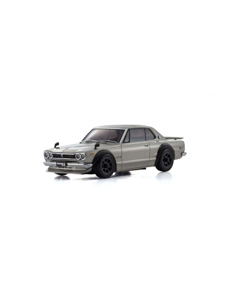 Miniature Kyosho 1/43 – Nissan Skyline 2000 GT-R KPGC10 (argent, Occasion)