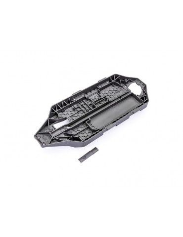 Traxxas Chassis/ adapter, center driveshaft cover