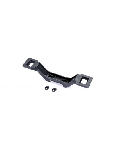 Traxxas Body mount, front/ adapter, front/ inserts (2)