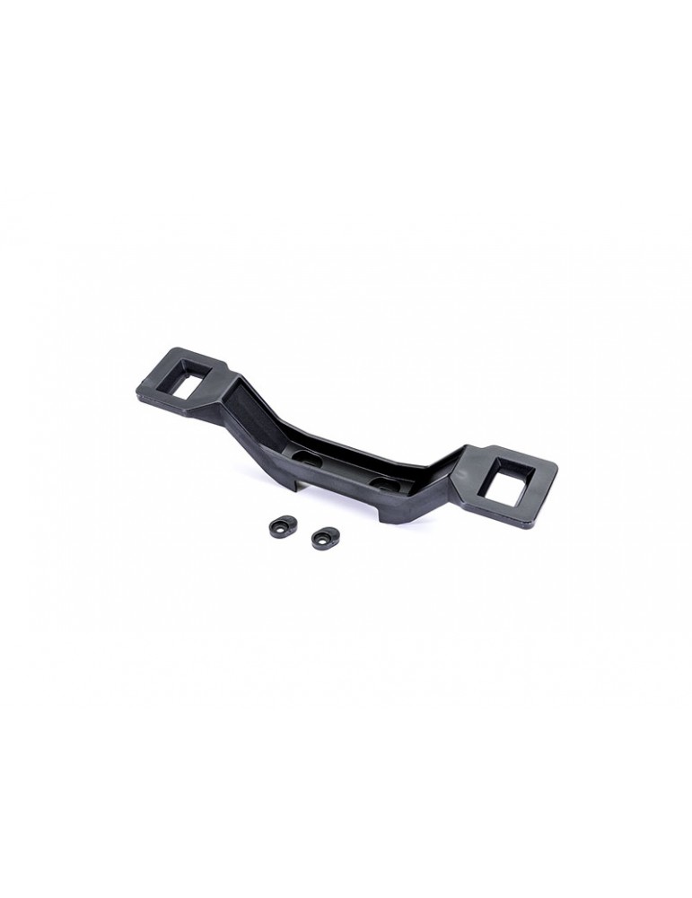 Traxxas Body mount, front/ adapter, front/ inserts (2)