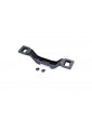 Traxxas Body mount, front/ adapter, front/ inserts (2)