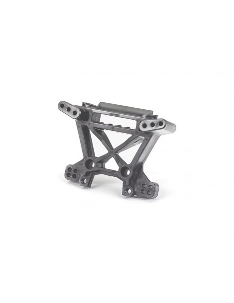 Traxxas Shock tower, front, extreme heavy duty, gray (for use with 9080)