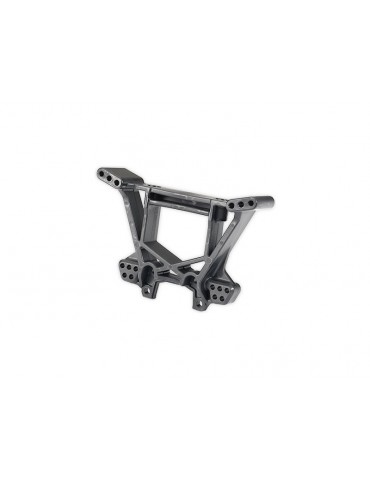 Traxxas Shock tower, rear, extreme heavy duty, gray (for use with 9080)