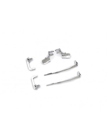 Traxxas Door handles/ mirrors, side/ windshield wipers (fits 9811)