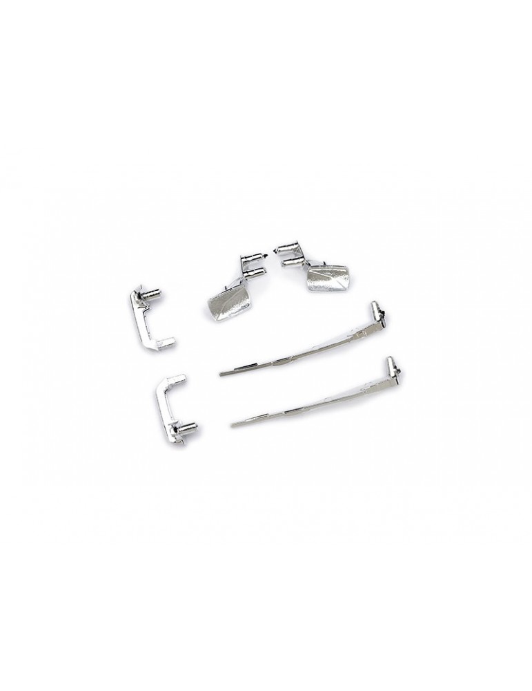 Traxxas Door handles/ mirrors, side/ windshield wipers (fits 9811)