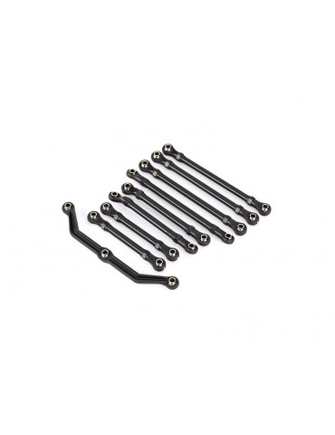 Traxxas Suspension link set, complete (front & rear)