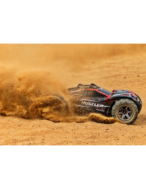 Traxxas Rustler 1:10 2BL 4WD RTR red