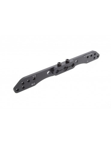 Full Arm offset 24T HITEC 4.5" M3 (black)