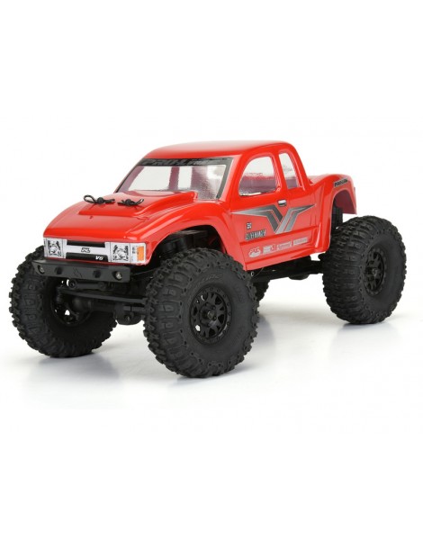 Pro-Line Wheels 1.0", Trencher Tires, Impulse H7 Wheels (4)(Axial SCX24)