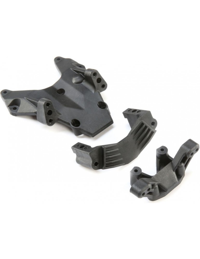 Losi Bulkhead Camber Block & Servo Mount: 22S SCT