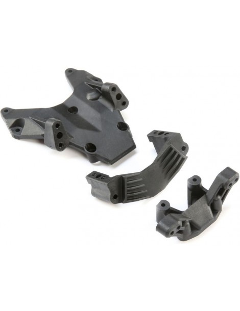Losi Bulkhead Camber Block & Servo Mount: 22S SCT