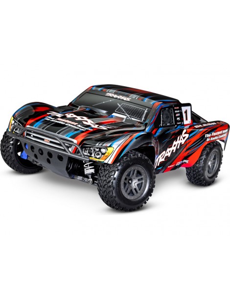 Traxxas Slash 1:10 4WD BL-2s RTR Raudonas RC modelis