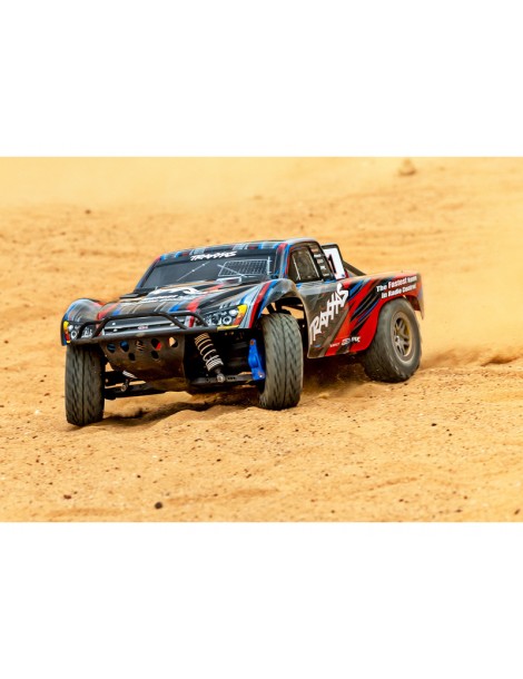 Traxxas Slash 1:10 4WD BL-2s RTR Raudonas RC modelis