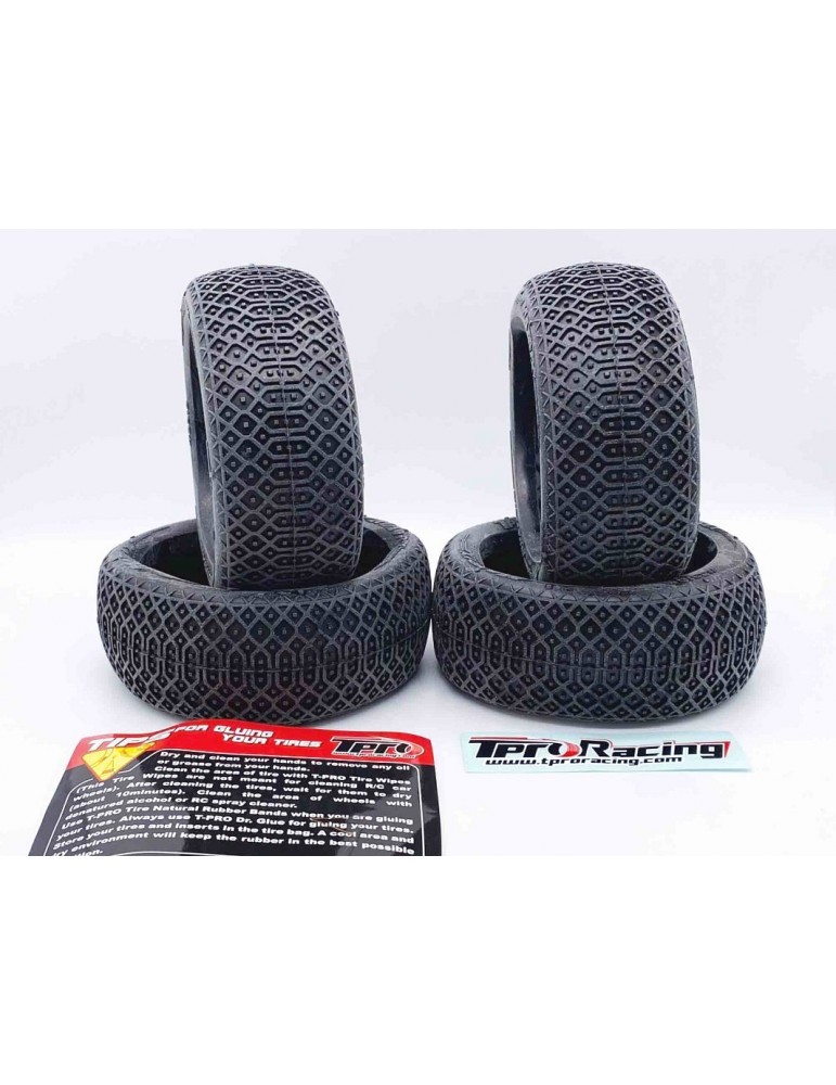 TPRO 1/8 OffRoad Racing Tire MATRIX - CLAY Super Soft C4 (4)