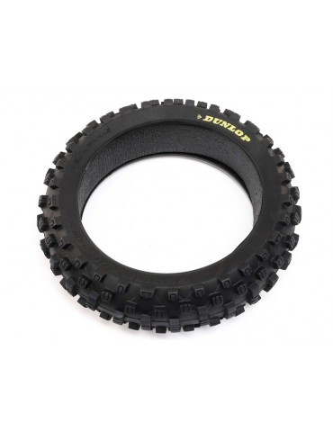 Losi Dunlop MX53 Rear Tire w/Foam, 60 Shore: PM-MX