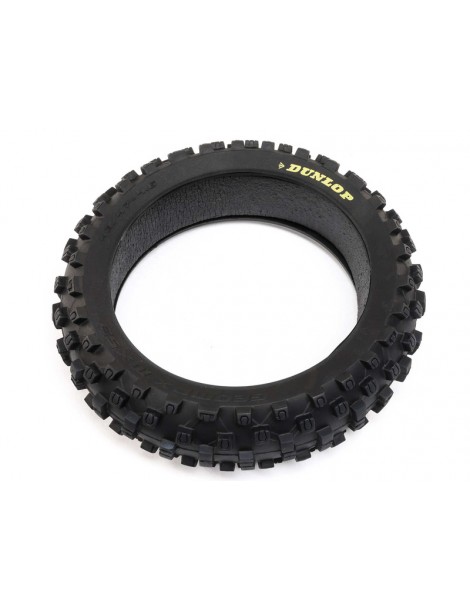 Losi Dunlop MX53 Rear Tire w/Foam, 60 Shore: PM-MX