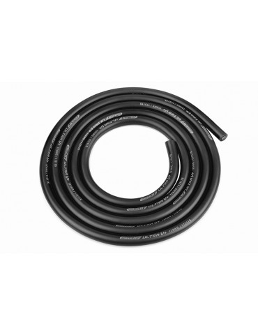 Ultra V+ Silicone Wire - Super Flexible - Black - 12AWG - 1731 / 0.05 Strands - ODo 4.5mm