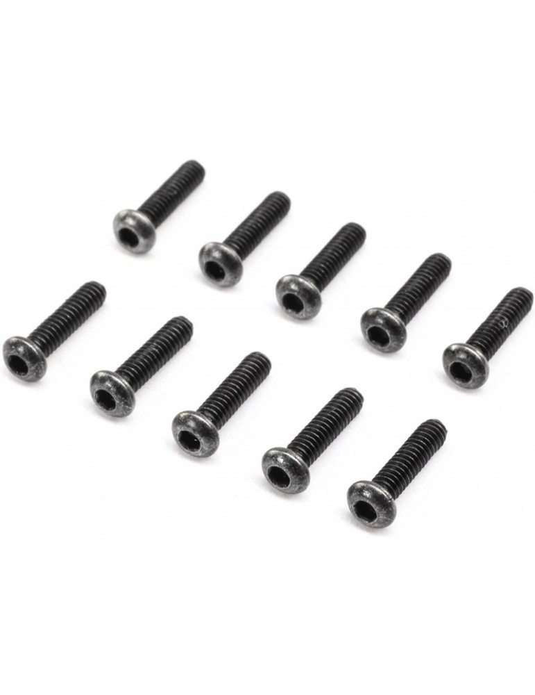 Losi Button Head Screws, M2 x 8mm (10)