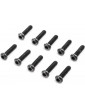 Losi Button Head Screws, M2 x 8mm (10)