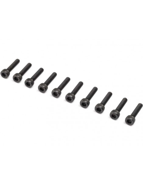 Losi Cap Head Screws, M3 x 14mm (10)