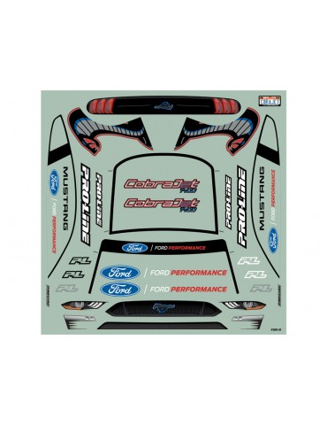 Pro-Line Body 1/16 21 Mustang Cobra Jet: Losi Mini Drag
