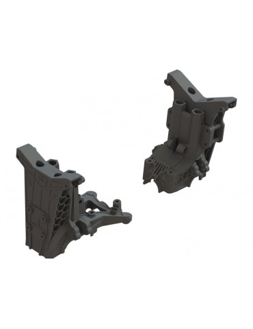 Arrma F/R Composite Upper Gearbox Covers/Shock Tower