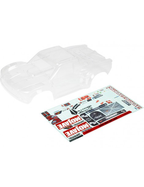 Arrma MOJAVE 4S Clear Trimmed Body with Decals