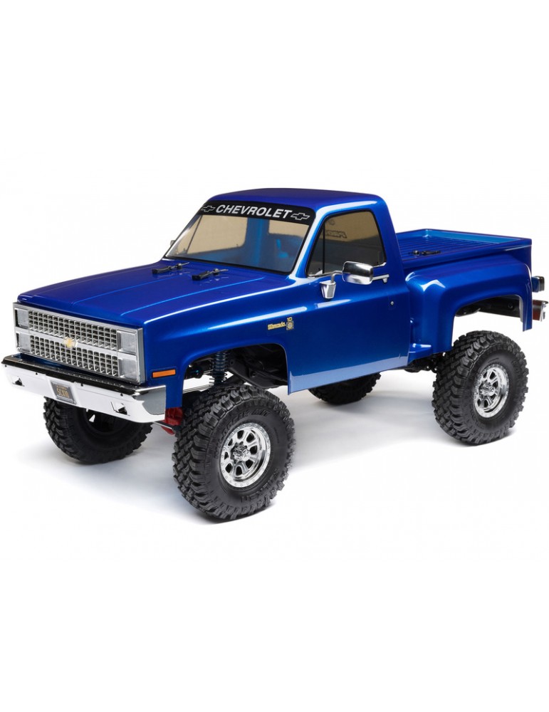 Axial 1/10 SCX10 III Base Camp 4WD Chevy K10 1982 RTR Blue