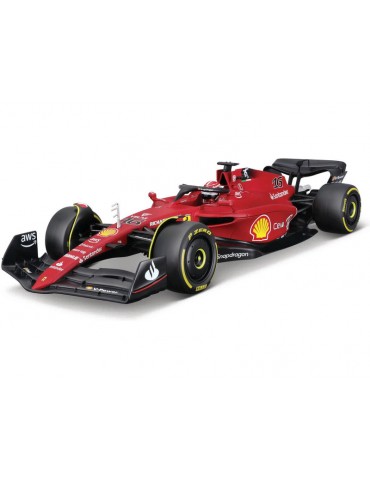 Bburago Ferrari F1-75 1:18 16 Charles Leclerc