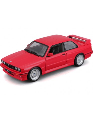 Bburago BMW 3 Series M3 1988 1:24 Red