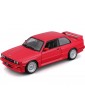 Bburago BMW 3 Series M3 1988 1:24 Red