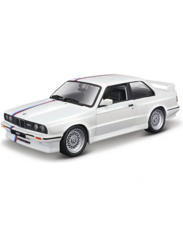 Bburago BMW 3 Series M3 1988 1:24 White