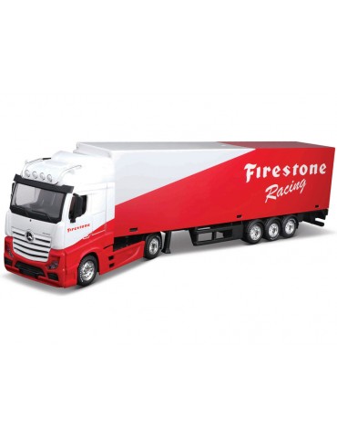 Bburago Mercedes-Benz Actros Gigaspace 1:43 Firestone