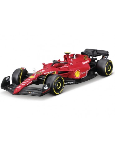 Bburago Ferrari F1-75 1:43 55 Carlos Sainz