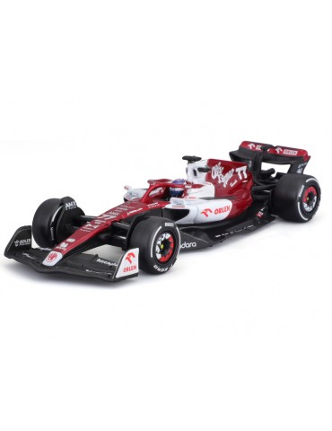 Bburago Signature Alfa Romeo Orlen C42 1:43 77 Valtteri Botas