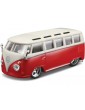 Bburago Volkswagen Van Samba 1:32 Red-White
