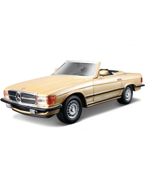 Bburago Mercedes Benz 450 SL 1977 1:32 Gold