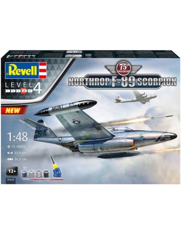 Revell Northrop F-89 Scorpion 50th Anniersary (1:48) (giftset)