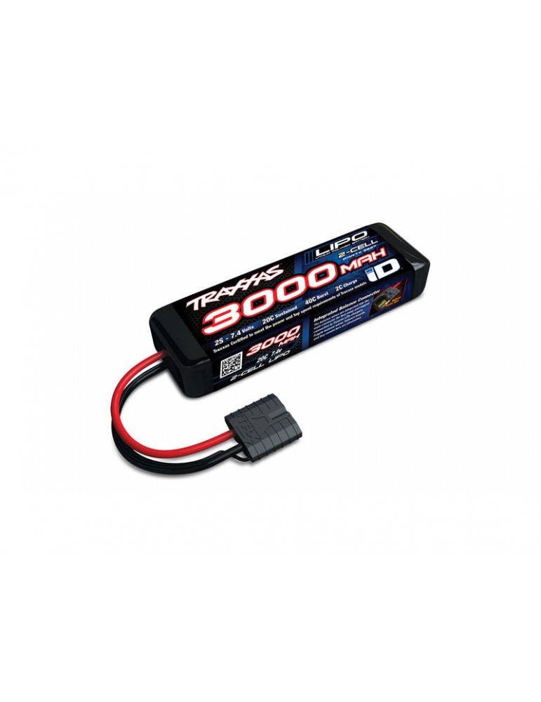 Traxxas LiPo Battery 7.4V 3000mAh 25C iD
