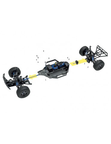 Traxxas Slash Ultimate 1:10 VXL 4WD RTR orange