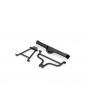 Traxxas Bumper, rear/ bumper mounts, rear (upper & lower)