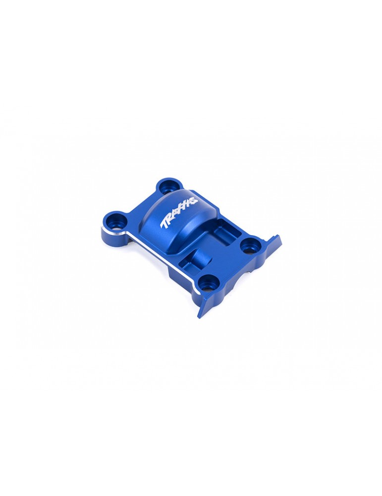 Traxxas Cover, gear (blue-anodized 6061-T6 aluminum)