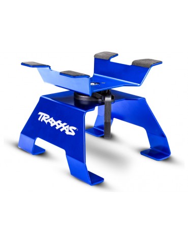Traxxas RC car/truck stand, blue