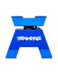 Traxxas aliumininis mėlynas RC stovas X-Trucks modeliams – CyborgShop