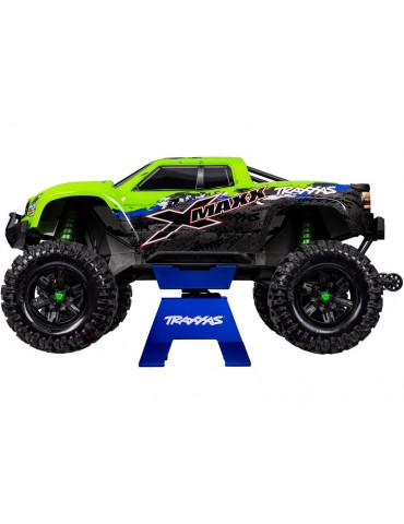 Traxxas aliumininis mėlynas RC stovas X-Trucks modeliams – CyborgShop