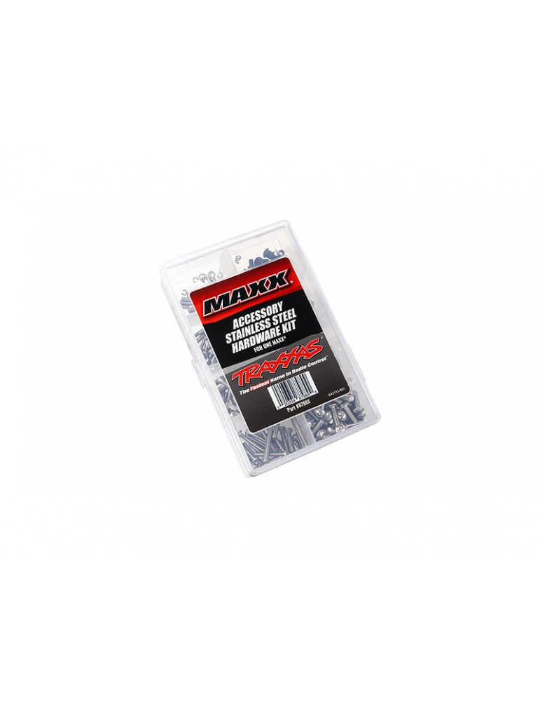 Traxxas Hardware kit, stainless steel, Maxx